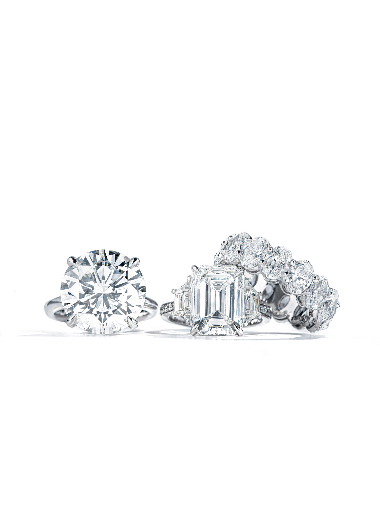 Natural Diamonds in rings