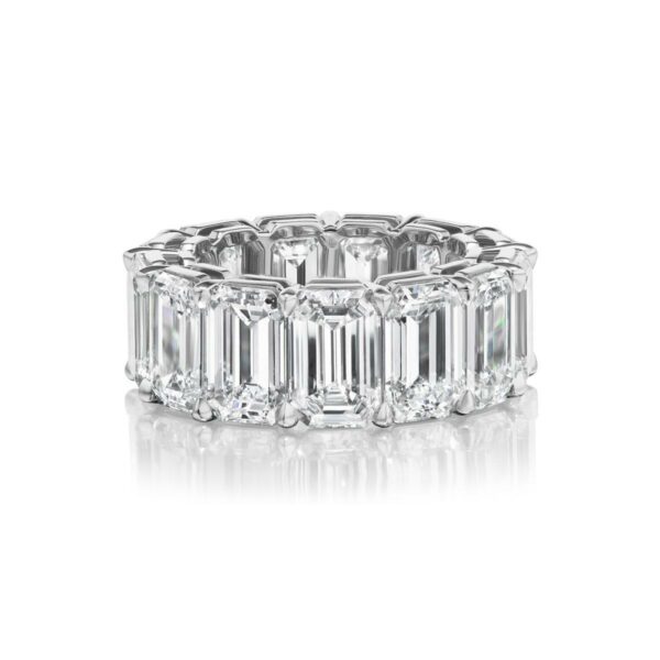 Emerald-Cut Diamond Eternity Band