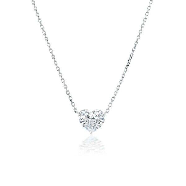 Heart Shape Diamond Pendant