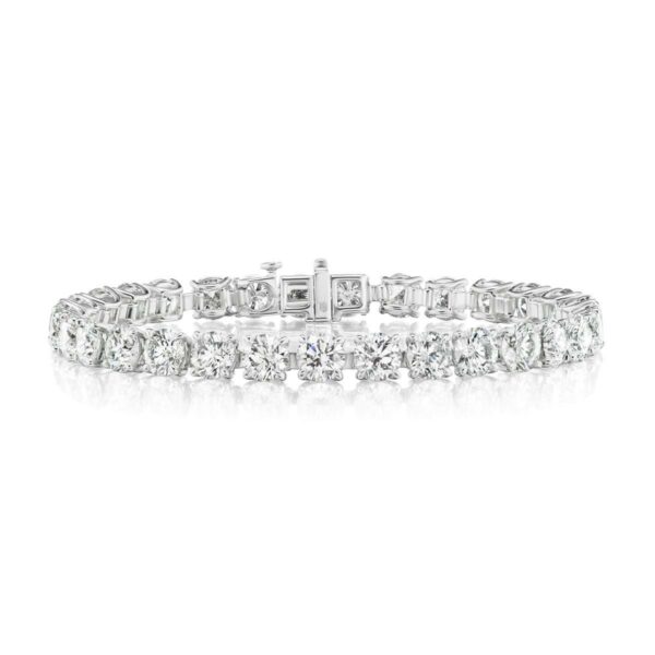 Round Diamond Tennis Bracelet