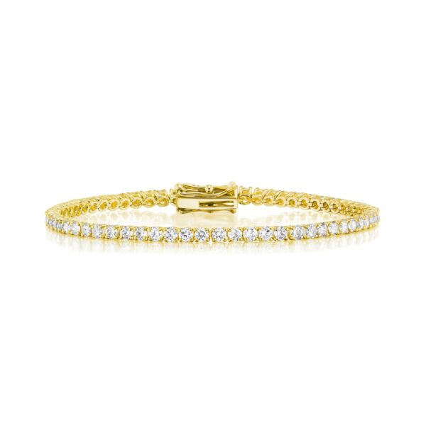 Round Diamond Tennis Bracelet