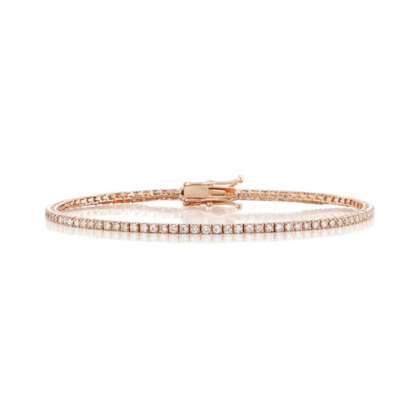 Round Diamond Tennis Bracelet