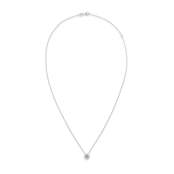 Diamond Bezel Pendant - Image 3