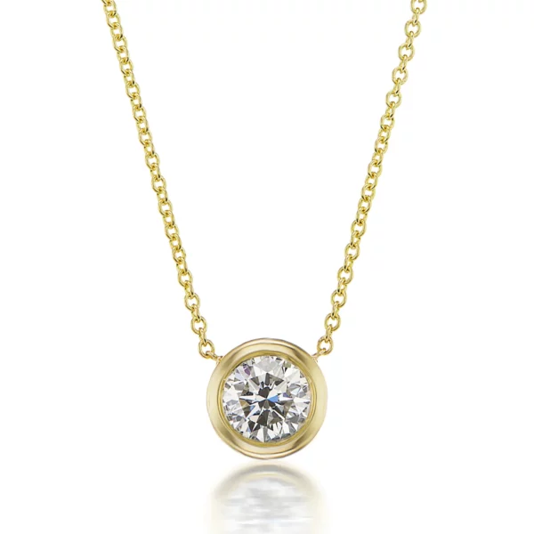 Diamond Bezel Pendant - Image 6