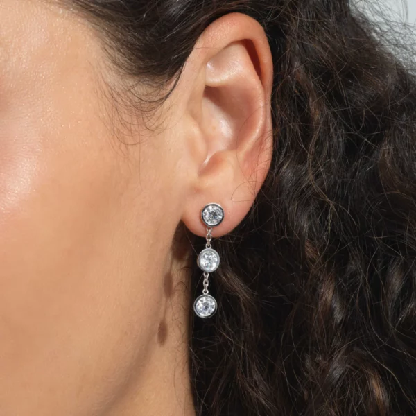 Drop Diamond Earstuds - Image 4