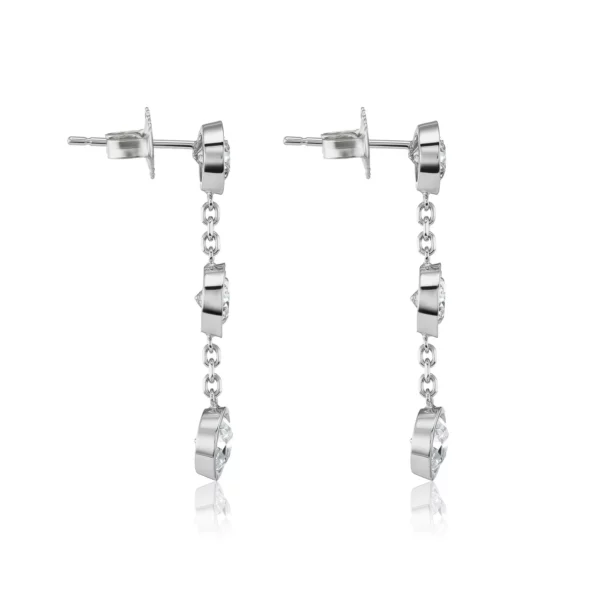 Drop Diamond Earstuds - Image 3