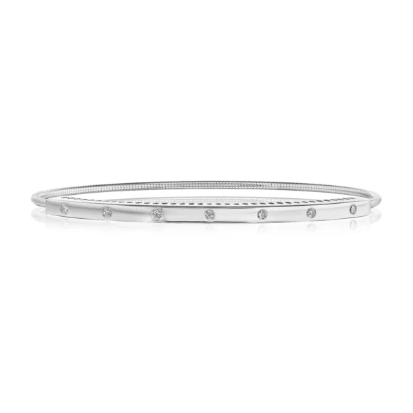 Expandable Flush Diamond Bracelet
