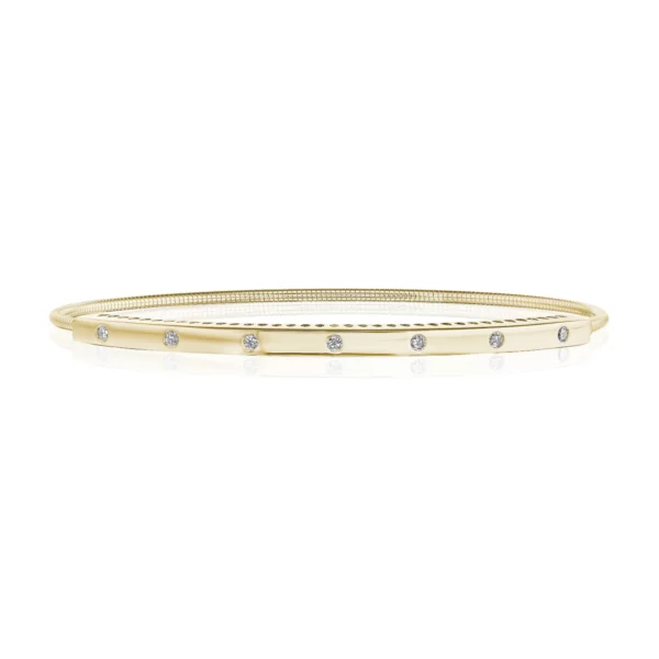 Expandable Flush Diamond Bracelet - Image 3