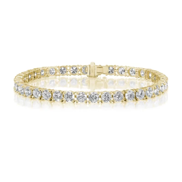 Four-Prong Diamond Tennis Bracelet - Image 5