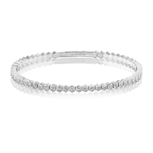 Hexagon Flex Bangle