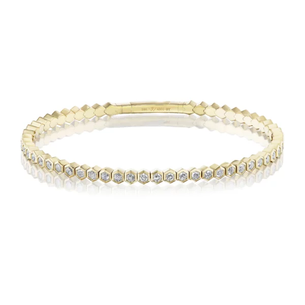 Hexagon Flex Bangle - Image 2
