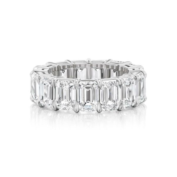 Emerald-Cut Diamond Eternity Band