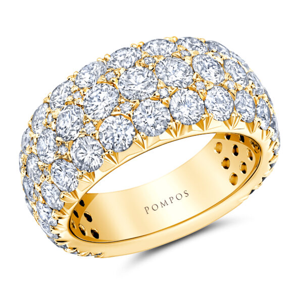 Pave Diamond Eternity Band