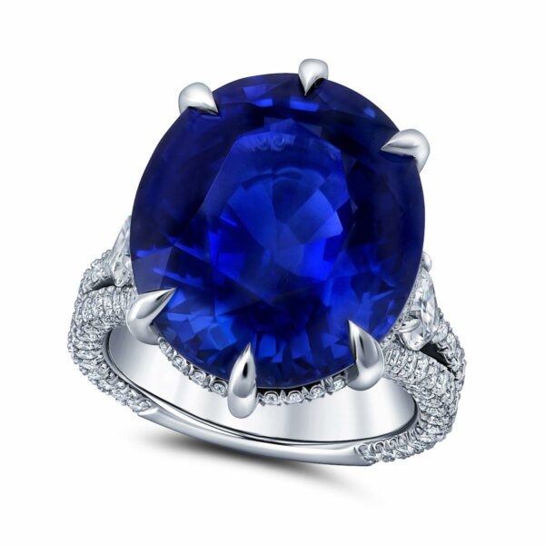 Ceylon Blue Sapphire Ring - Image 2