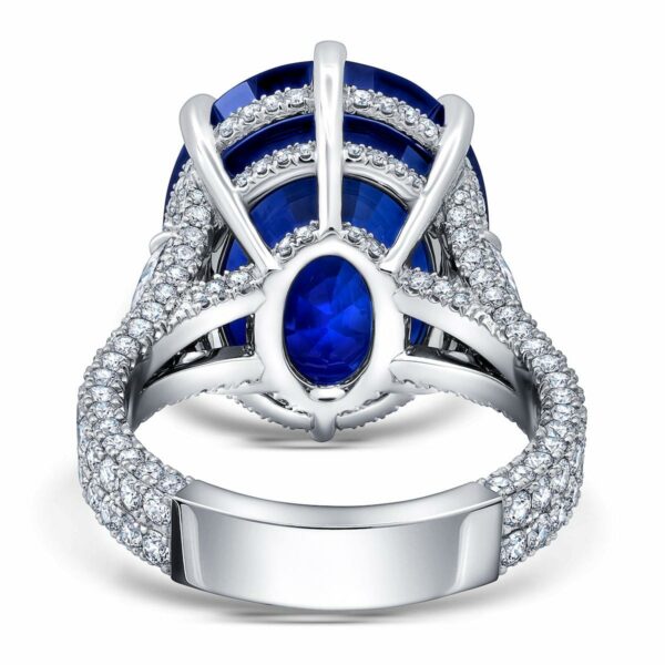 Ceylon Blue Sapphire Ring - Image 3