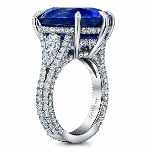Ceylon Blue Sapphire Ring - Image 4