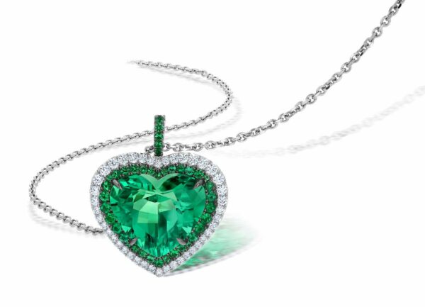 Colombian Emerald & Diamond Necklace