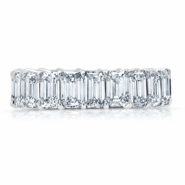Emerald-Cut Diamond Eternity Band