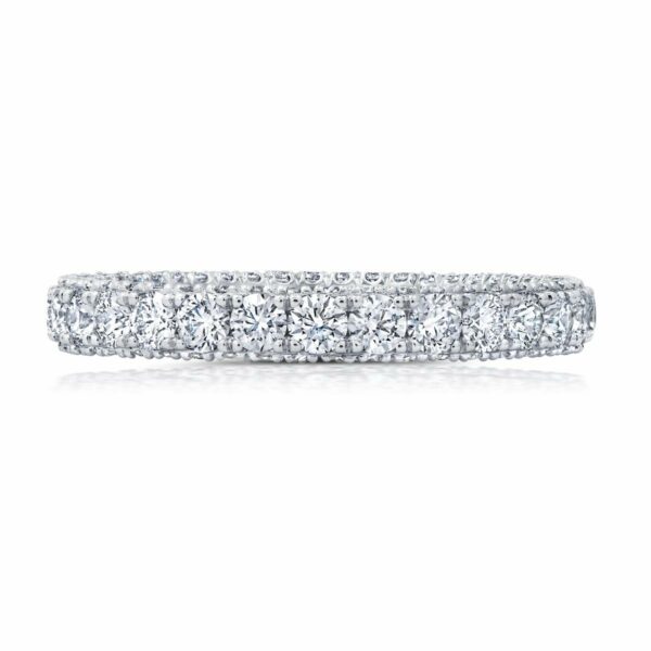 Signature Liquid Metal Diamond Band