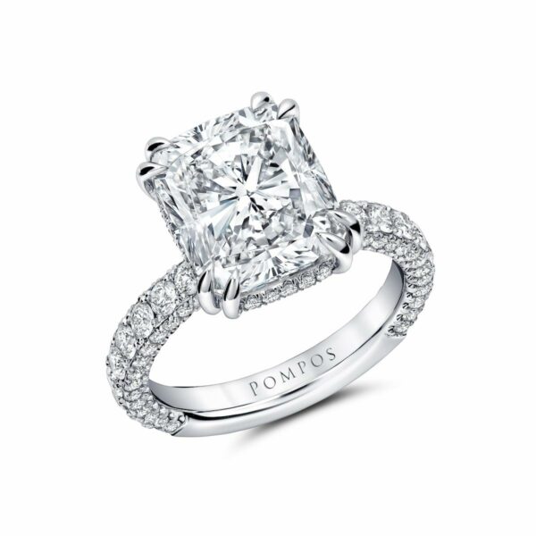 Cushion-Cut Diamond Ring - Image 2