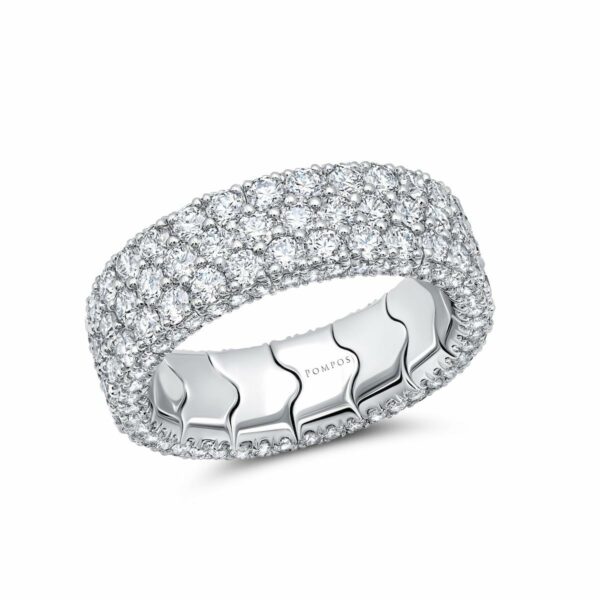 Stretchable Diamond Pave Band - Image 2
