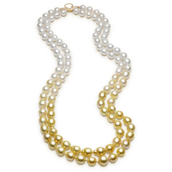 South Sea & Golden South Sea Pearl Necklace