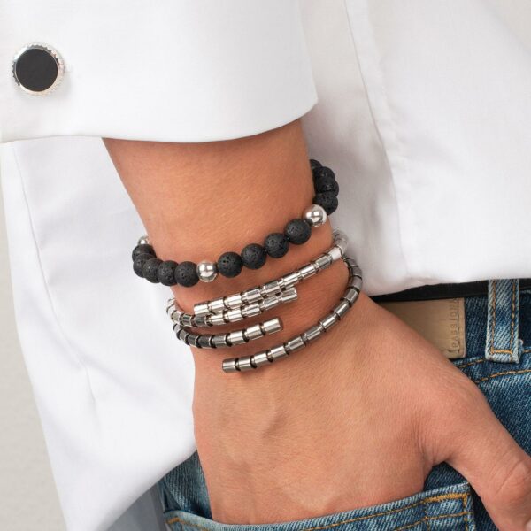 Rondello Lava Bracelet - Image 4
