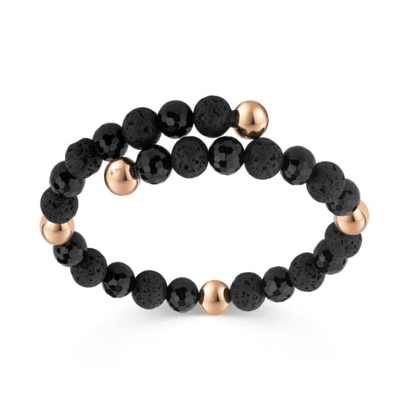 Rondello Lava Bracelet - Image 3
