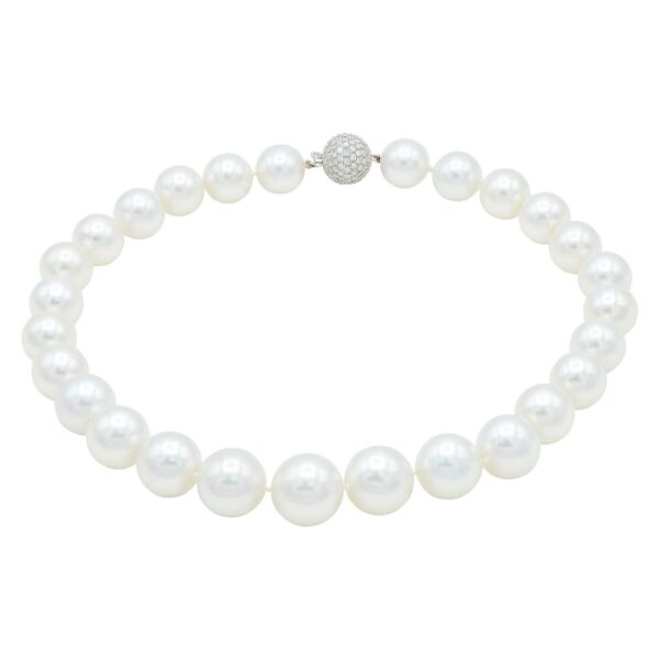 Pearl & Diamond Necklace