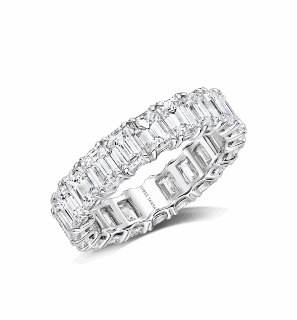 Emerald-Cut Diamond Eternity Band