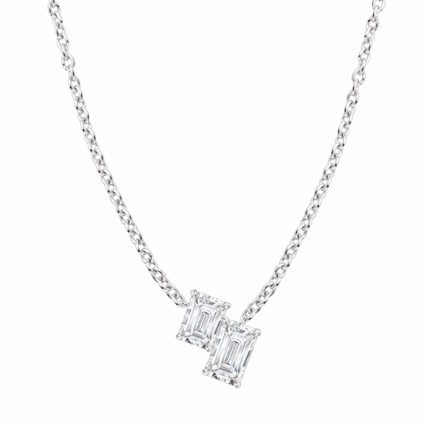 Evermore Diamond Duo Necklace - Image 2