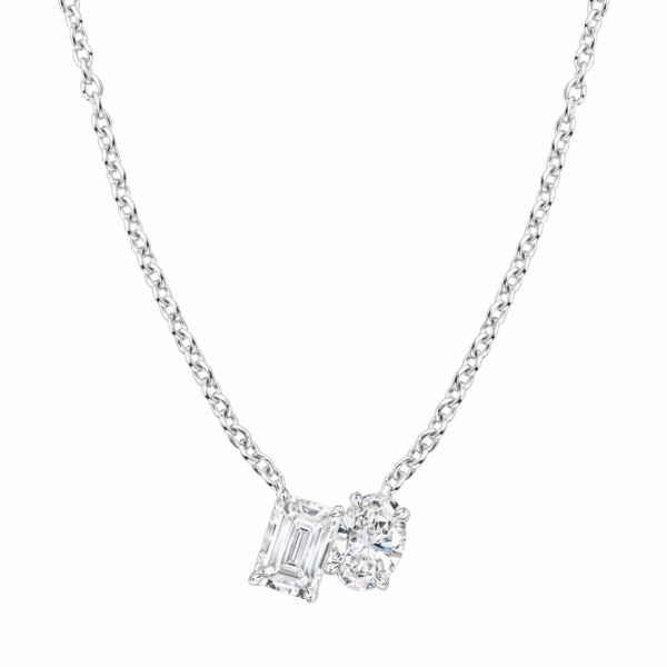 Evermore Diamond Duo Necklace