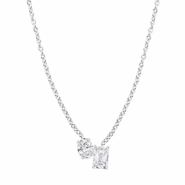 Evermore Diamond Duo Necklace - Image 3