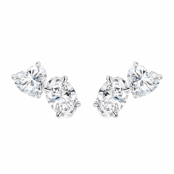 Fancy Diamond Evermore Earrings