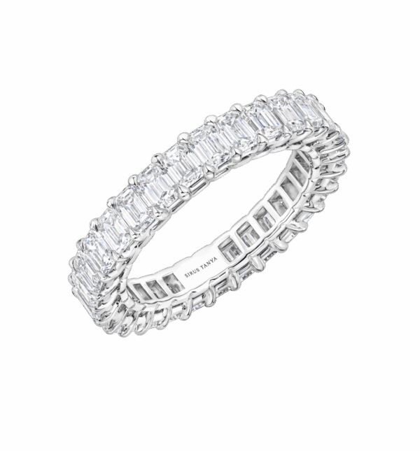 Emerald-Cut Diamond Eternity Band
