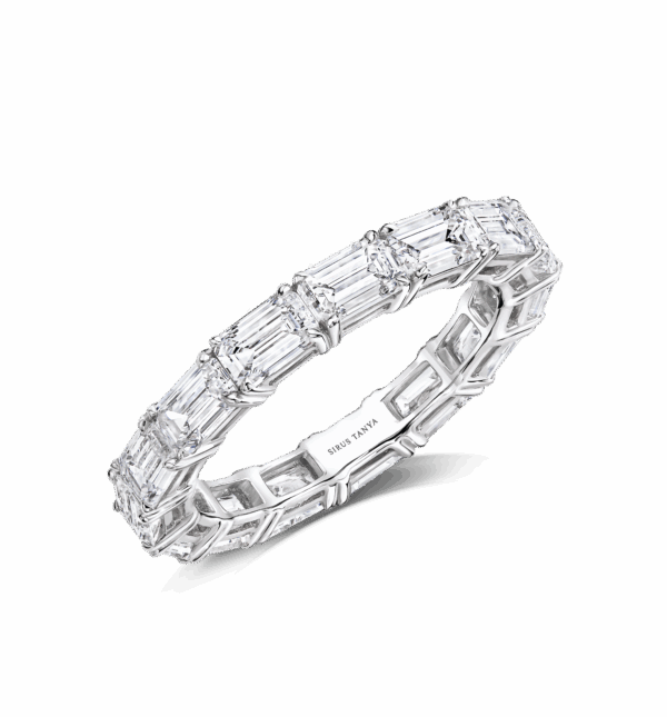 Emerald-Cut Diamond Eternity Band
