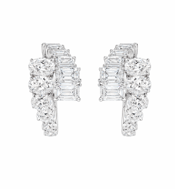 Fancy Diamond Harmony Earrings - Image 3
