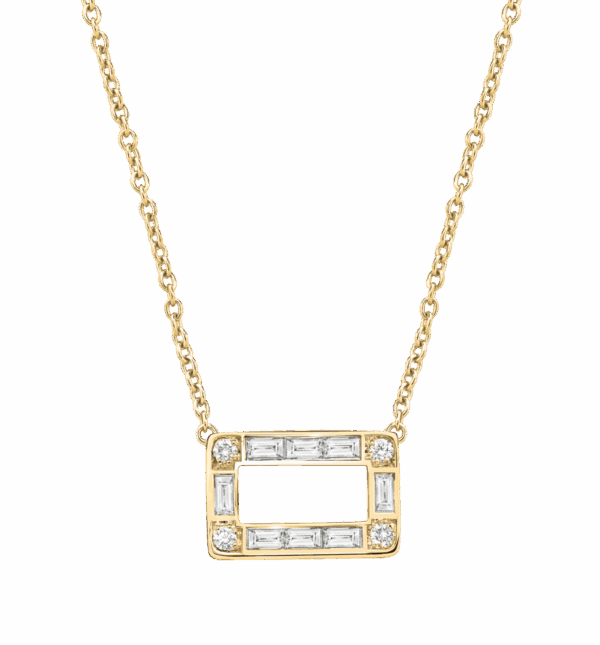 Sirus Chain Diamond Mini Pendant - Image 3