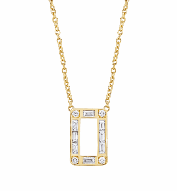 Sirus Chain Diamond Mini Pendant
