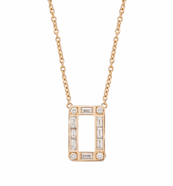 Sirus Chain Diamond Mini Pendant - Image 2