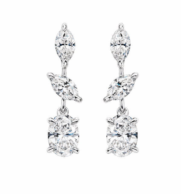 Sirus Promise Diamond Drop Earrings