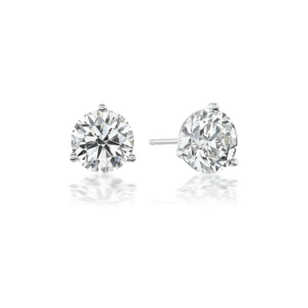 Martini Diamond Stud Earrings
