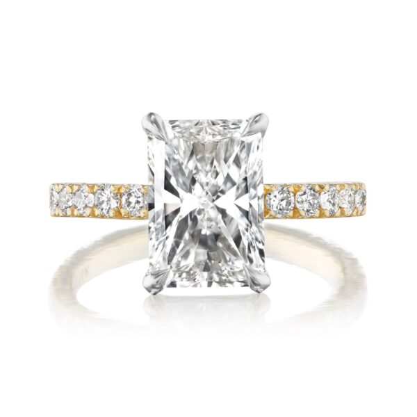 Radiant-Cut Diamond Ring