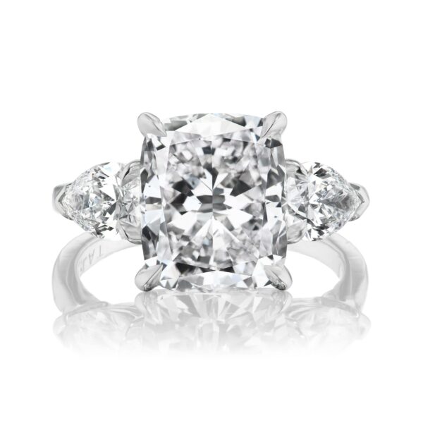 Three-Stone Radiant-Cut Diamond Ring