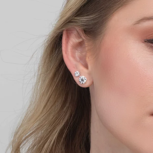 Martini Diamond Studs - Image 3