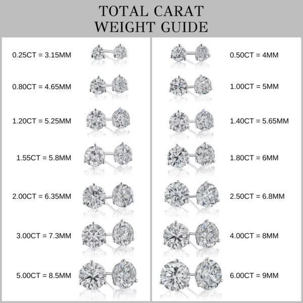 Martini Diamond Studs - Image 4
