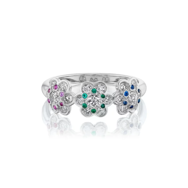 Yofi Triple Flower Ring - Image 3